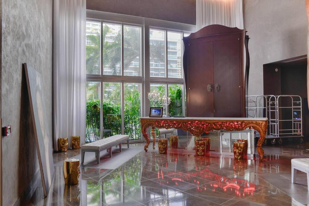 Wonderful 2 Bedroom Apt With Ocean Views At Icon Brickell Miami Dış mekan fotoğraf