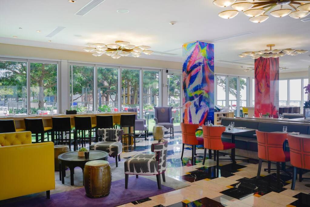 Wonderful 2 Bedroom Apt With Ocean Views At Icon Brickell Miami Dış mekan fotoğraf